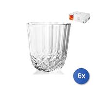 6x Bicchieri In Vetro Modello Diony Acqua, 32Cl, Trasparente