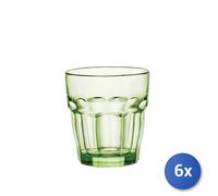 6x Bicchieri In Vetro Rockbar Per Rocks Cl27 Verde