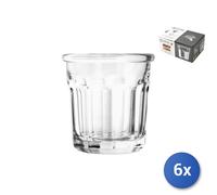 Confezione 6 Bicchieri In Vetro Temperato Eskale 18,6 Cl Trasparente ARC