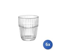 Bormioli Rocco Set 6 bicchieri Juice Barshine 21 cl, Impilabili, Succo, Acqua