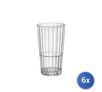 6x Bicchieri In Vetro Trasparente Oxfordbar Per Cooler, 50Cl