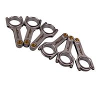 6x Bielle for BMW S38 B35 e28 e24 M5 M6 Conrods rod 144mm w/ ARP 2000 Bolts