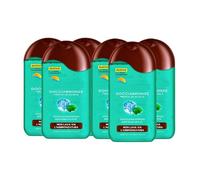 6x Bilboa Docciabronze Docciashampoo Rinfrescante Menta Glaciale con Mentolo e Aloe Vera - 6 Flaconi da 220ml
