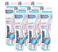 6x Biorepair Spazzolino Curve Antibatterico Super Soft a Setole Molto Morbide