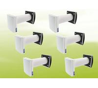6x Blauberg Vento Expert DUO A30-1 S10 W V.2 Kit di ventilazione
