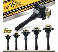 6x Bobina Accensione Zündspulenleiste per 1988-1999 BMW E36 3er E34 5er E32 7er
