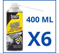 6X Bombola bomboletta aria compressa spray per pulizia pc notebook tastiera
