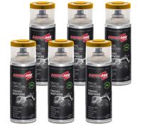6x Bomboletta Spray Vernice Giallo Compatibile Con Caterpillar Carrozzeria_