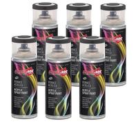 Ambro-Sol V4007021 Smalto Acrilico Multiuso, Vernice Brillante per Interni ed Esterni, Adatto per Qualsiasi Tipo di Materiale, Bomboletta Spray in Banda Stagnata Riciclabile 400 ml, Grigio Nerastro