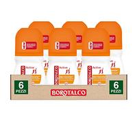 6 PZ BOROTALCO ROLL ON ACTIVE DEODORANTE 50 ML PROFUMO DI MANDARINO E NEROLI