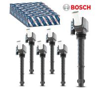 6x Bosch 0221504036 Modulo Accensione Bobina Per Alfa Romeo Giulietta Fiat Punto