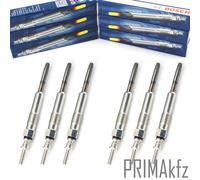 6x Bosch 0250212013 Candelette GLP228 per BMW 318d 320d 330d E39 520d 525d 530d
