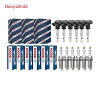 6x BOSCH Bobina + 6x Candela Doppio Platino per Audi A4 Avant 8E5 B6 3.0