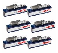 2x BOSCH Candela Candele per Porsche 911 Cabriolet 997 3.8 Carrera 4S 3.6