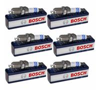 2x BOSCH Candela Doppio Platino per Audi A6 4F2 C6 3.2 FSI Quattro Saab 9-3