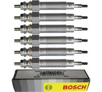 6x BOSCH Candelette per Land Rover Defender Station Wagon L316 2.5 Tdi 4x4