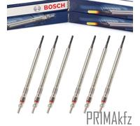 6x BOSCH GLP202 Candelette Duraterm per Mercedes W203 W204 W211 W164 6 Cilindri