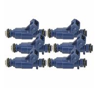 6X BOSCH Iniettore Per Mercedes-Benz E-Class W211 E 240 320