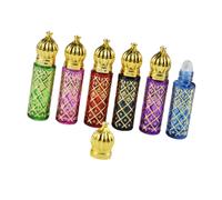 6x bottiglie di olio essenziale bottiglie decorative 8 ml per compleanno