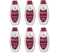 6x Breeze Patchouly Bagno Doccia Shampoo Rivitalizzante da 400ml x 6