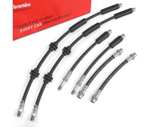 6x Brembo Tubo Freno Set Anteriore Posteriore per BMW 1er E81 E87 F20 3er