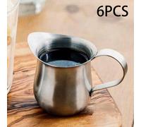 6x brocca di crema cremiere miscelazione brocca crema per tazza per office