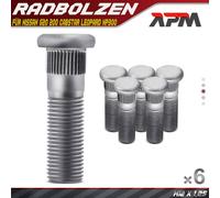 6X Bullone Ruota Vite Per Nissan 200 Bluebird Cabstar Cedric Leopard NP300