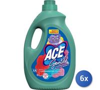 6x Bundle Ace Gentile Candeggina Lt 2,3 Profumata Blu' Colorati