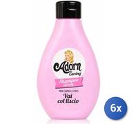 6x Bundle Adorn Shampoo per Capelli Lisci Ml 250