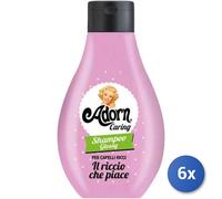 6x Bundle Adorn Shampoo per Capelli Ricci Ml 250