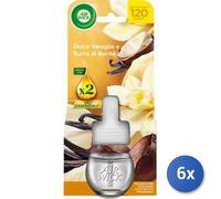 6x Bundle Air Wick Ricarica per diffusore elettrico alla vaniglia 19 ml