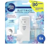 6x Bundle Ambi-Pur Spina Casa Base + Ricarica Risveglio Primaverile