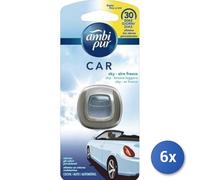 6x Bundle Ambipur Car Usa E Getta Sky
