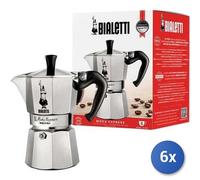 6x Bundle Bialetti Moka Express 6 Tazze