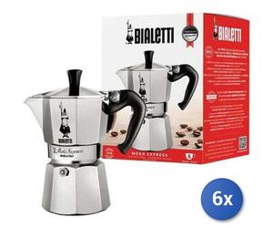 6x Bundle Bialetti Moka Express 6 Tazze