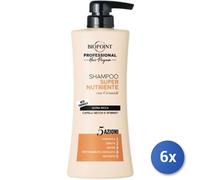 6x Bundle Biopoint shampoo Super Nutriente 400 Ml