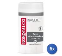6x Bundle Borotalco Deodorante Stick 40 Ml. Invisible