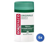 6x Bundle Borotalco Deodorante Stick 40 Ml. Original