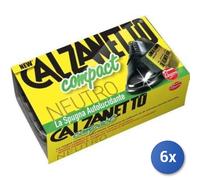 6x Bundle Calzanetto Spugna Scarpe Neutro Compact