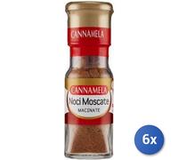 6x Bundle Cannamela Noci Moscate Macinate Gr 25