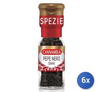 6x Bundle Cannamela Pepe Nero Grani Gr 28