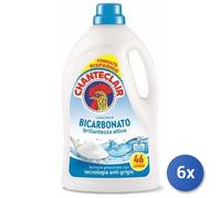 6x Bundle Chante Clair Lavatrice 46L Bicarbonato Lt 2.07