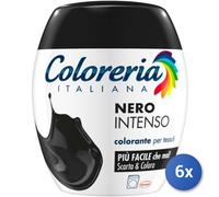 6x Bundle Coloreria Colorante Tessuti Nero