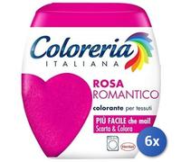 6x Bundle Coloreria Colorante Tessuti Rosa