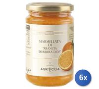 6x Bundle Confettura Agrisicilia Arancia Ribera Dop Gr. 360