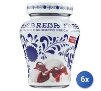 6x Bundle Confettura Fabbri Vaso Gr 400 Amarena