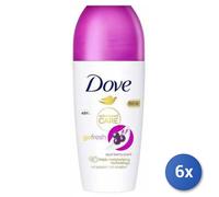 6x Bundle Dove Deodorante Roll-On 50 Advanced Care Acai