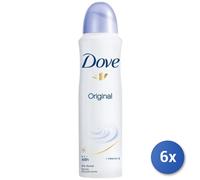 6x Bundle Dove Deodorante Spray 150 Original