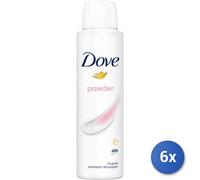 6x Bundle Dove Deodorante Spray 150 Powder
