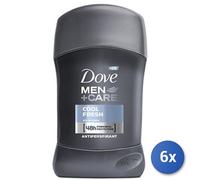 6x Bundle Dove Deodorante Stick Men Cool Fresh Ml 50